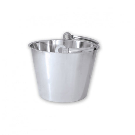 Bucket-Water Pail - 18-10, Hd, 10.0Lt from Chalet. Sold in boxes of 1. Hospitality quality at wholesale price with The Flying Fork! 