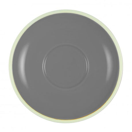 Saucer To Suit BW0545-24 - 140mm, French Grey-White from Brew. made out of Stoneware and sold in boxes of 6. Hospitality quality at wholesale price with The Flying Fork! 