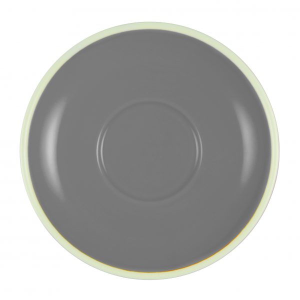 Saucer Suit BW0510-515-520-524 - 140mm, French Grey-White from Brew. made out of Stoneware and sold in boxes of 6. Hospitality quality at wholesale price with The Flying Fork! 