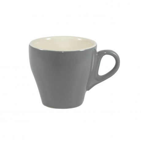 Long Black Cup - 180ml, French Grey-White from Brew. made out of Stoneware and sold in boxes of 6. Hospitality quality at wholesale price with The Flying Fork! 