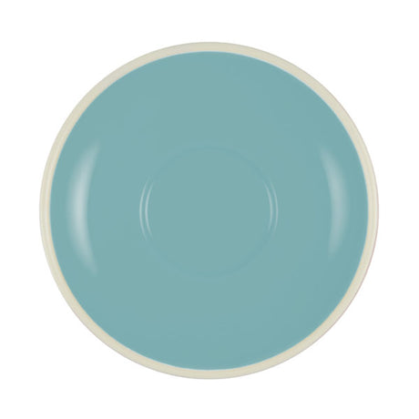 Saucer To Suit BW0645-24 - 140mm, Maya Blue-White from Brew. made out of Stoneware and sold in boxes of 6. Hospitality quality at wholesale price with The Flying Fork! 