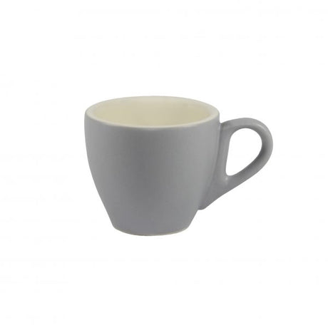 Espresso Cup - 90ml, Silver Ice-White from Brew. made out of Stoneware and sold in boxes of 6. Hospitality quality at wholesale price with The Flying Fork! 