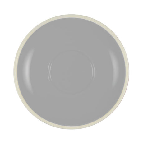 Saucer To Suit BW0845-24 - 140mm, Silver Ice-White from Brew. made out of Stoneware and sold in boxes of 6. Hospitality quality at wholesale price with The Flying Fork! 