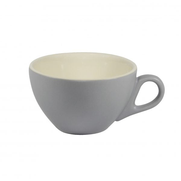Cappuccino Cup - 220ml, Silver Ice-White from Brew. made out of Stoneware and sold in boxes of 6. Hospitality quality at wholesale price with The Flying Fork! 