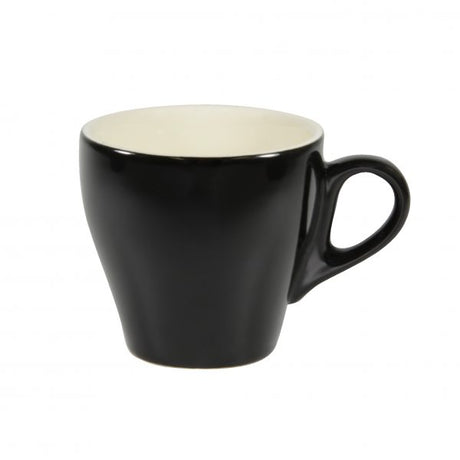 Long Black Cup - 220ml, Onyx-White from Brew. made out of Stoneware and sold in boxes of 6. Hospitality quality at wholesale price with The Flying Fork! 