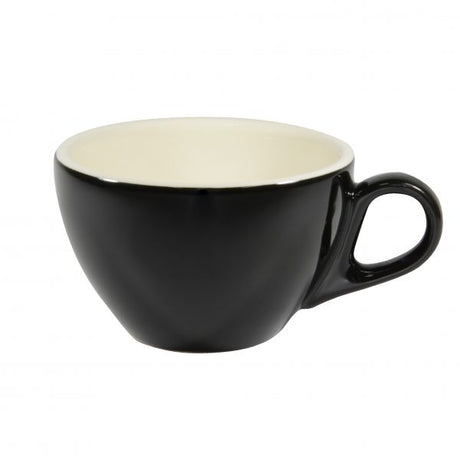 Latte Cup - 280ml, Onyx-White from Brew. made out of Stoneware and sold in boxes of 6. Hospitality quality at wholesale price with The Flying Fork! 