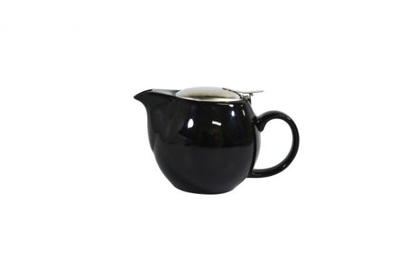 Infusion Teapot - with S-S Lid-Infuser, 350ml, Onyx from Brew. made out of Stoneware and sold in boxes of 2. Hospitality quality at wholesale price with The Flying Fork! 
