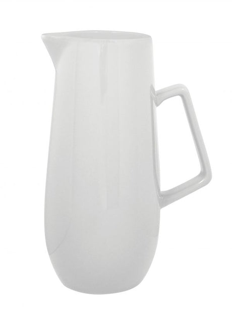 Water Jug - 1200ml, White from Brew. made out of Stoneware and sold in boxes of 1. Hospitality quality at wholesale price with The Flying Fork! 
