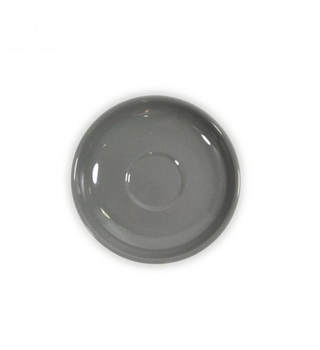 Saucer To Suit BW5000 - 110mm, Silver Ice from Brew. made out of Stoneware and sold in boxes of 6. Hospitality quality at wholesale price with The Flying Fork! 