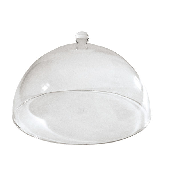 Clear cake dome with handle