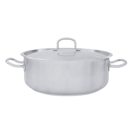 Casserole - 18-10, W-Cover, 300 x 120mm-8.4Lt from Pujadas. Sold in boxes of 1. Hospitality quality at wholesale price with The Flying Fork! 