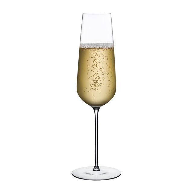 Nude Stem Zero - Classic Champagne Flute, 300ml from Nude. Sold in boxes of 6. Hospitality quality at wholesale price with The Flying Fork! 