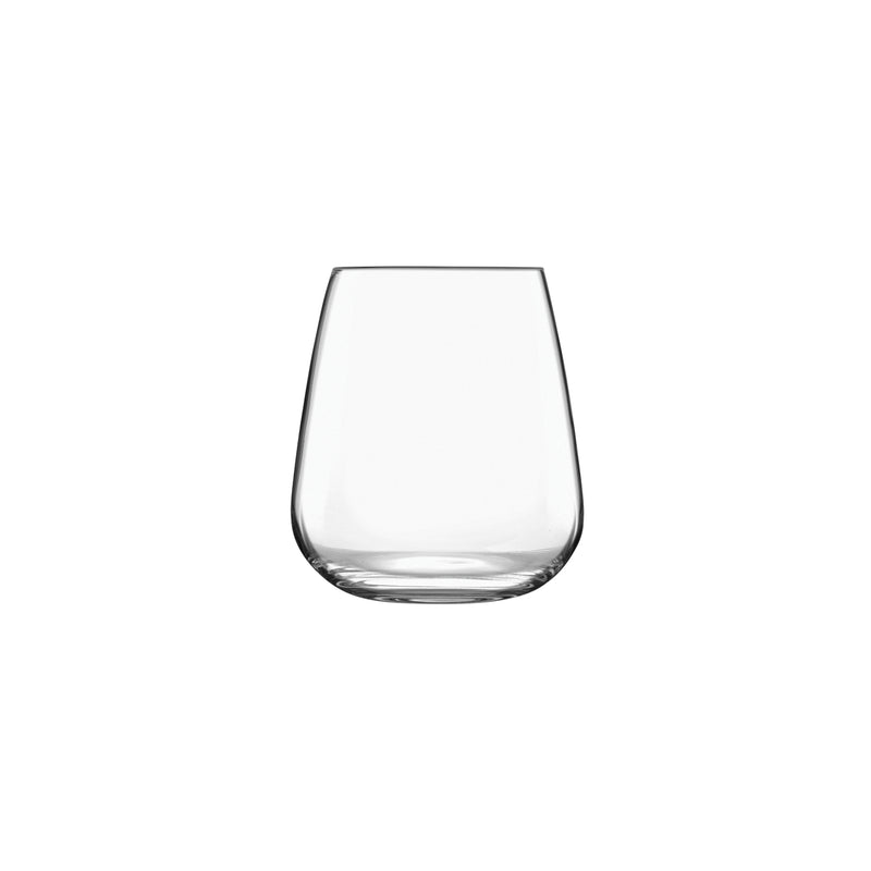 I Meravigliosi Stemless wine - 450ml from Luigi Bormioli. made out of Glass and sold in boxes of 24. Hospitality quality at wholesale price with The Flying Fork! 