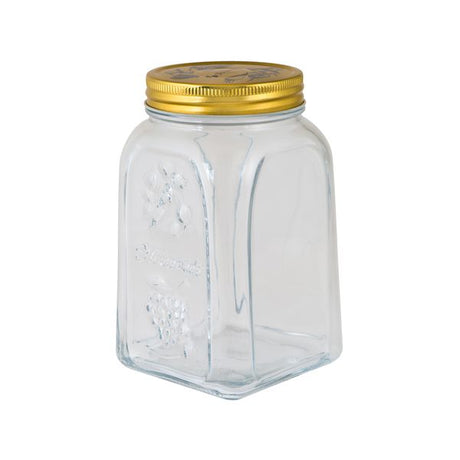 Glass Jar with metal Lid - 1Lt, Home made from Pasabahce. made out of Glass and sold in boxes of 24. Hospitality quality at wholesale price with The Flying Fork! 