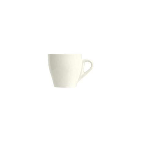 Coffee or tea cup - Duraceram, 160ml, Cone shape from Duraceram. made out of Ceramic and sold in boxes of 60. Hospitality quality at wholesale price with The Flying Fork! 