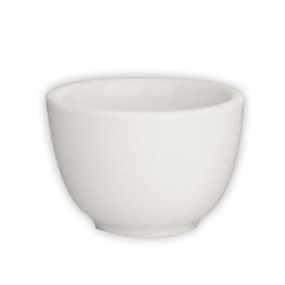 Chinese Tea Cup - 100ml from Basics. made out of Porcelain and sold in boxes of 12. Hospitality quality at wholesale price with The Flying Fork! 