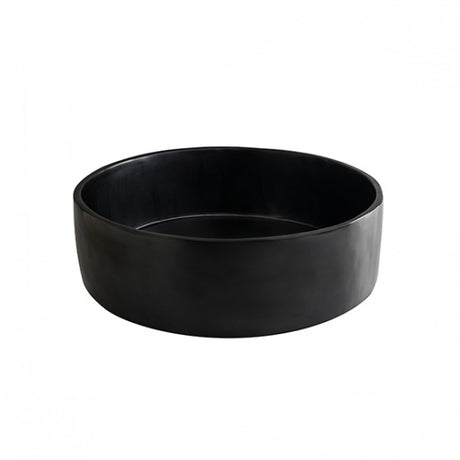 Circle Bowl - Ebony, 400mm from Kenny Mack Designs. Sold in boxes of 1. Hospitality quality at wholesale price with The Flying Fork! 