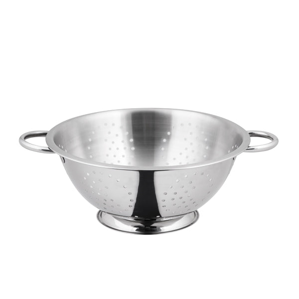 Colander - S-S, 290mm-5.0Lt from TheFlyingFork. Sold in boxes of 1. Hospitality quality at wholesale price with The Flying Fork! 