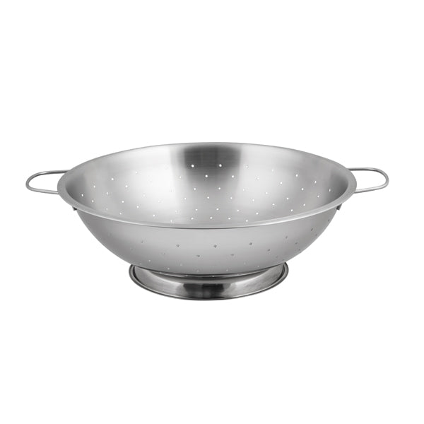 Colander - S-S, 400mm-13.0Lt from TheFlyingFork. Sold in boxes of 1. Hospitality quality at wholesale price with The Flying Fork! 