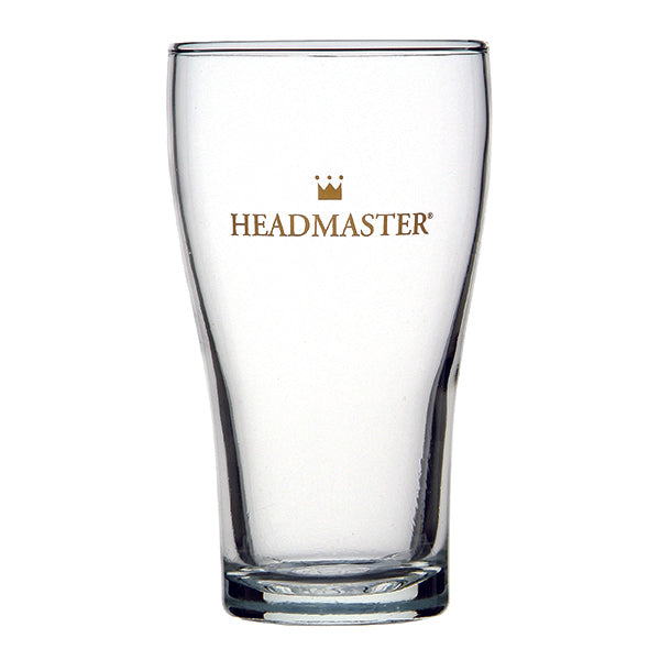 Conical Headmaster Beer Glass - 425ml from Crown Glassware. Sold in boxes of 48. Hospitality quality at wholesale price with The Flying Fork! 