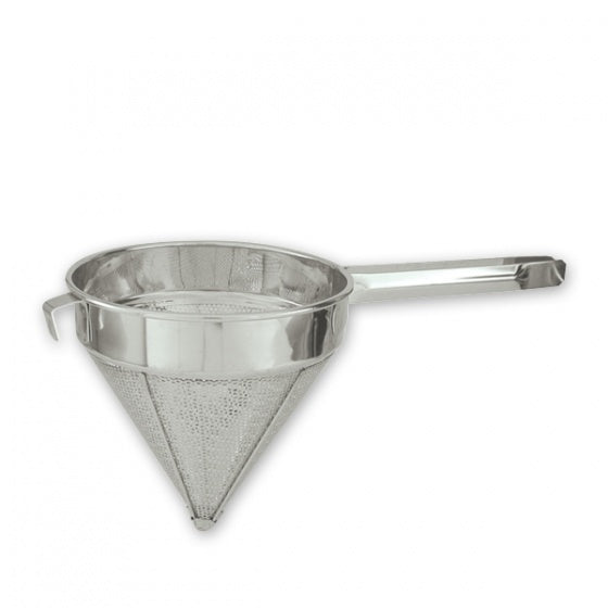 Conical Strainer - 18-8, 180mm from TheFlyingFork. Sold in boxes of 1. Hospitality quality at wholesale price with The Flying Fork! 
