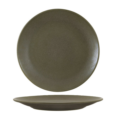Round Coupe Plate - 225mm, Zuma Cargo from Zuma. Matt Finish, made out of Ceramic and sold in boxes of 6. Hospitality quality at wholesale price with The Flying Fork! 