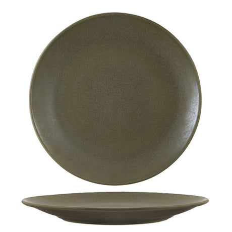 Round Coupe Plate - 310mm, Zuma Cargo from Zuma. Matt Finish, made out of Ceramic and sold in boxes of 3. Hospitality quality at wholesale price with The Flying Fork! 