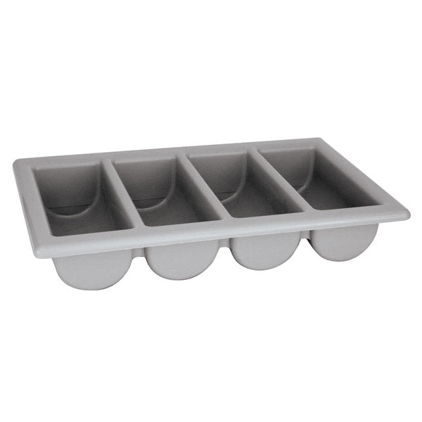 Cutlery Box - 4 Comp, 530 x 325 x 100mm from TheFlyingFork. Sold in boxes of 1. Hospitality quality at wholesale price with The Flying Fork! 