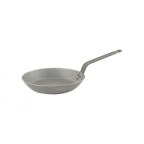 Round Frypan - 300mm, Carbone Plus from De Buyer. made out of Steel and sold in boxes of 1. Hospitality quality at wholesale price with The Flying Fork! 