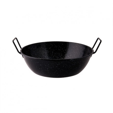Deep Pan - Enamelled, 280mm from Pujadas. Sold in boxes of 1. Hospitality quality at wholesale price with The Flying Fork! 