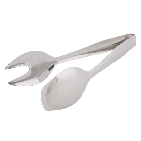 Deluxe Fork 'N' Spoon Tong - 18-8, 235mm from TheFlyingFork. Sold in boxes of 1. Hospitality quality at wholesale price with The Flying Fork! 