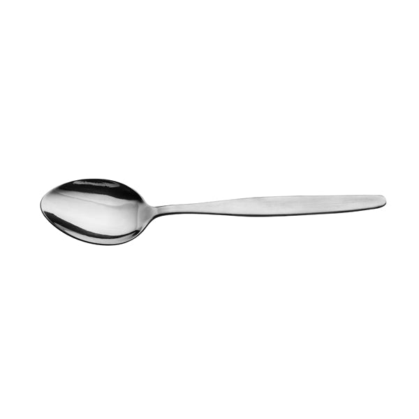 Dessert Spoon - MELBOURNE from Basics. made out of Stainless Steel and sold in boxes of 12. Hospitality quality at wholesale price with The Flying Fork! 
