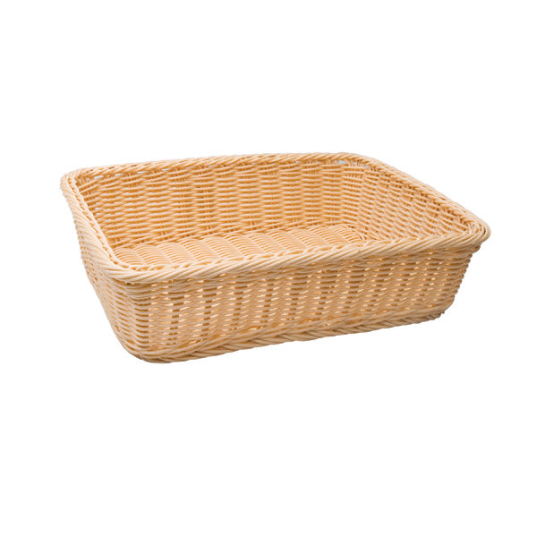 Display Basket - Hd Pp, Rect. 360 x 270 x 90mm from TheFlyingFork. Sold in boxes of 1. Hospitality quality at wholesale price with The Flying Fork! 