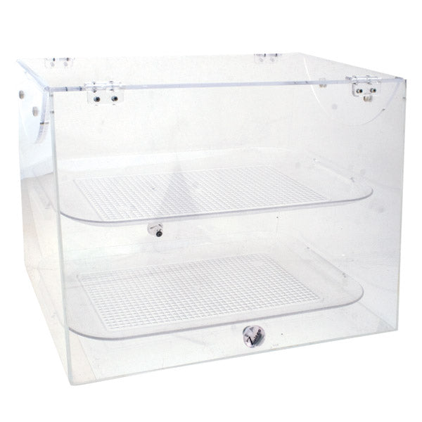 Display Cabinet - 2 Trays, 480 x 405 x 360mm from Zicco. Sold in boxes of 1. Hospitality quality at wholesale price with The Flying Fork! 