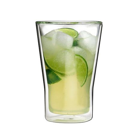 Dorf Double Wall Glass - 250ml from Athena. made out of Glass and sold in boxes of 6. Hospitality quality at wholesale price with The Flying Fork! 