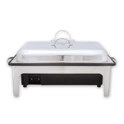 Electric Chafer - 18-10, Rect., 1-1 Size from Sunnex. Sold in boxes of 1. Hospitality quality at wholesale price with The Flying Fork! 