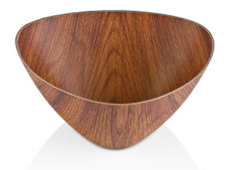 Triangular Bowl - Large, 240x240x105mm from Evelin. made out of Polystyrene and sold in boxes of 1. Hospitality quality at wholesale price with The Flying Fork! 