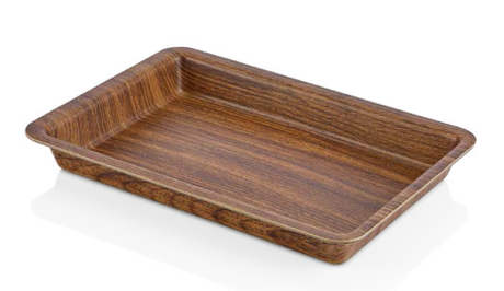 Gastro Tub Platter - Medium, 230x330x40mm from Evelin. made out of Polystyrene and sold in boxes of 1. Hospitality quality at wholesale price with The Flying Fork! 