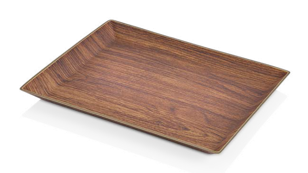 Rectangular Platter - 230x295x20mm from Evelin. made out of Polystyrene and sold in boxes of 1. Hospitality quality at wholesale price with The Flying Fork! 
