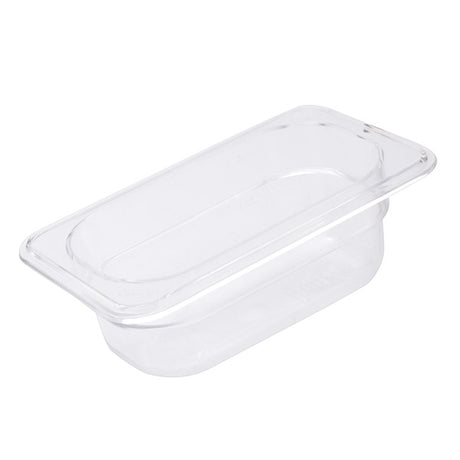 Food Pan - Pc, Clear, 1-9 Size 65mm from Trenton. made out of Polycarbonate and sold in boxes of 1. Hospitality quality at wholesale price with The Flying Fork! 