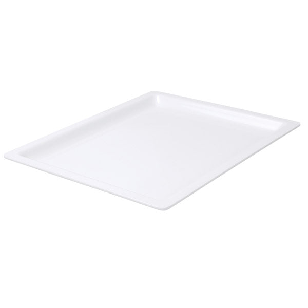 Food Pan - White, 1-2 Size 20mm from Ryner Melamine. made out of Melamine and sold in boxes of 6. Hospitality quality at wholesale price with The Flying Fork! 