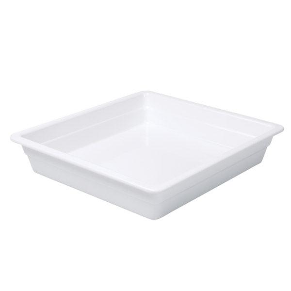 Food Pan - White, 2-3 Size 65mm - Melamine from Ryner Melamine. made out of Melamine and sold in boxes of 2. Hospitality quality at wholesale price with The Flying Fork! 