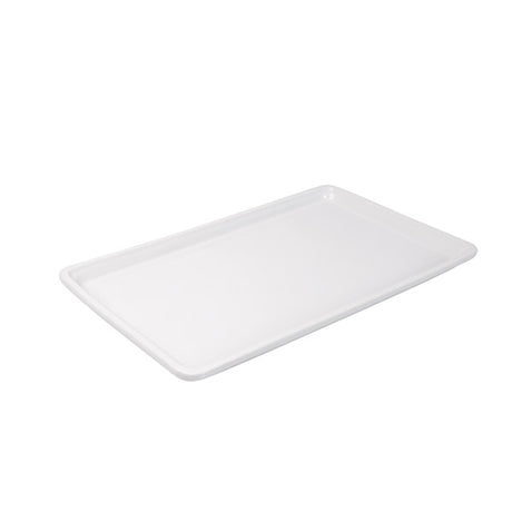 Food Pan - White, 1-1 Size 25mm from Ryner Tableware. made out of Porcelain and sold in boxes of 2. Hospitality quality at wholesale price with The Flying Fork! 