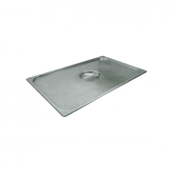 Gastronorm Pan Cover - 18:10, Size 1-1 from Chef Inox. made out of Stainless Steel and sold in boxes of 5. Hospitality quality at wholesale price with The Flying Fork! 