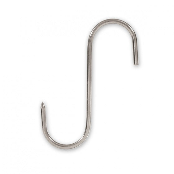 Hook - S-S, 1 Point, 80 x 4mm from TheFlyingFork. Sold in boxes of 12. Hospitality quality at wholesale price with The Flying Fork! 