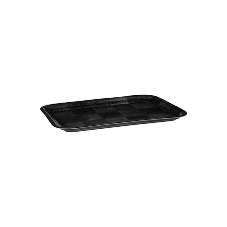 Rectangular Tray, 250 x 350mm - Black Woven Wood from Trenton. Sold in boxes of 1. Hospitality quality at wholesale price with The Flying Fork! 