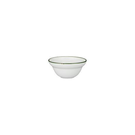 Round Bowl - 120mm, Tintin White & Green from Luzerne. made out of Ceramic and sold in boxes of 6. Hospitality quality at wholesale price with The Flying Fork! 