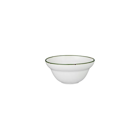 Round Bowl - 150mm, Tintin White & Green from Luzerne. made out of Ceramic and sold in boxes of 12. Hospitality quality at wholesale price with The Flying Fork! 