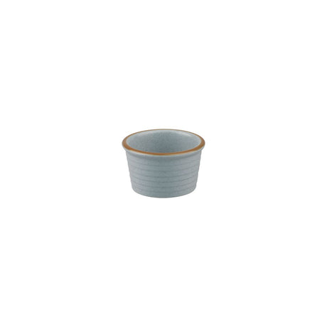 Ramekin - Ribbed, 140ml, Zuma Bluestone from Zuma. ribbed, made out of Ceramic and sold in boxes of 6. Hospitality quality at wholesale price with The Flying Fork! 