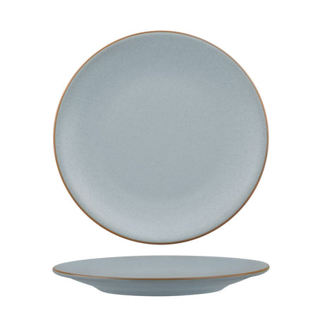 Round Coupe Plate - 230mm, Zuma Bluestone from Zuma. Matt Finish, made out of Ceramic and sold in boxes of 6. Hospitality quality at wholesale price with The Flying Fork! 